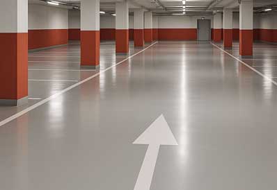 Suelo epoxi para parkings en Madrid